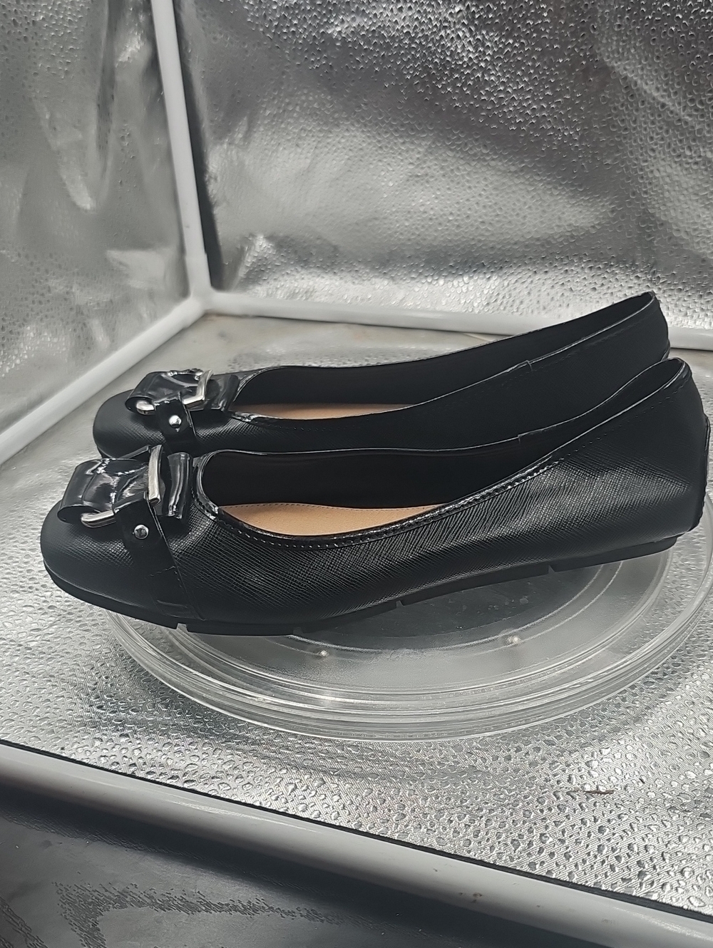 W Black Shoes Sz 8. - Picture 2 of 5